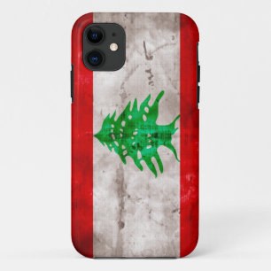 Weathered Lebanon Flag Case-Mate iPhone Case