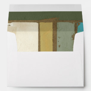 Weathered Panel Painting by Jennifer Goldberger Envelope