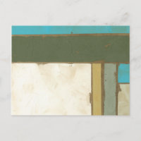 Weathered Panel Painting by Jennifer Goldberger