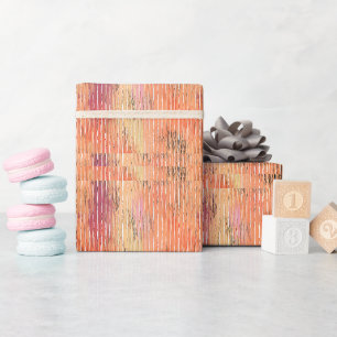 Weathered Reed Blind glossy wrapping paper