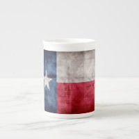 Weathered Vintage Texas State Flag