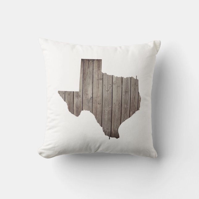 Weathered Wood Texas Cushion (Front)