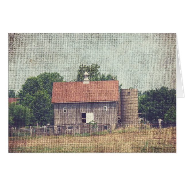 Weathered Wooden Barn (Front Horizontal)