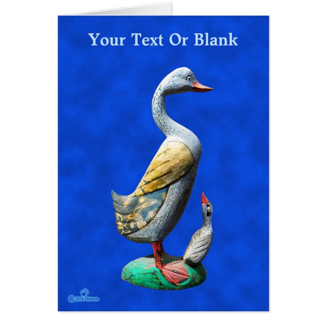 Weathered Wooden Ducks (Front)