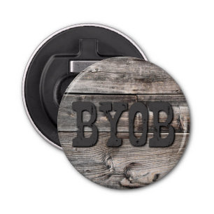 weathered WOODEN PLANKS distressed BYOB   Bottle Opener