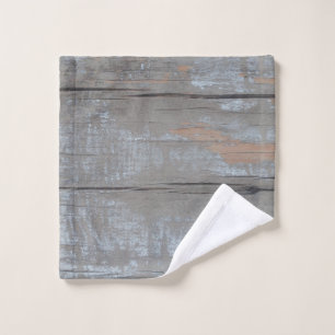 weathered wooden planks wash cloth