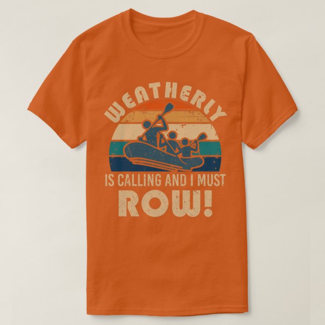 Weatherly rafting  T-Shirt (Design Front)