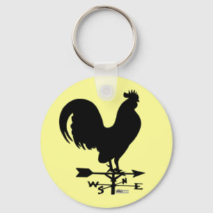 Weathervane Rooster Key Ring