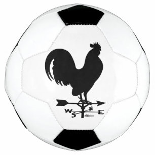 Weathervane Rooster Soccer Ball