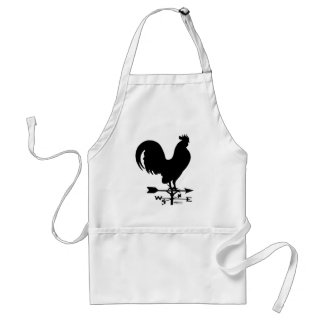 Weathervane Rooster Standard Apron