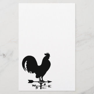 Weathervane Rooster Stationery