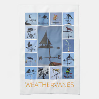 Weathervanes Tea Towel