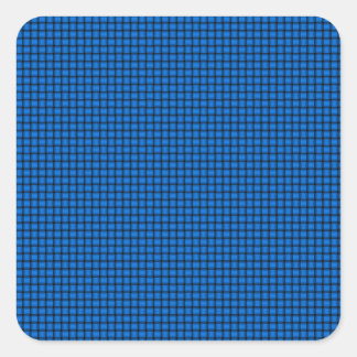 Weave - Azure Square Sticker