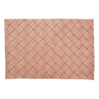 Weave Leather Texture Background Design Pillowcase