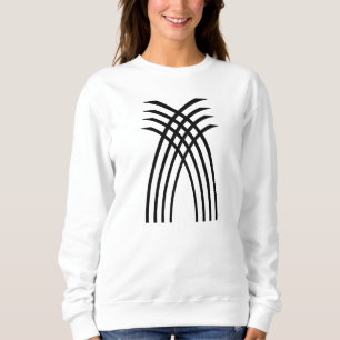Weave Pattern Sweatshirt