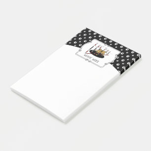 Weave Woes - funny dog agility Post-it Notes