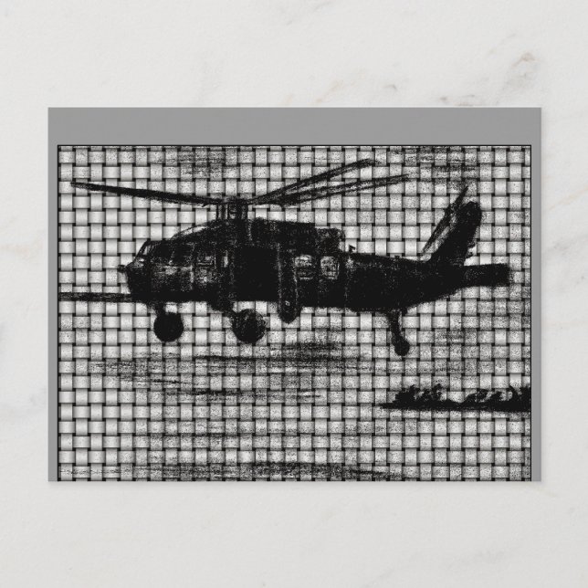 Weaved Chopper Postcard (Front)