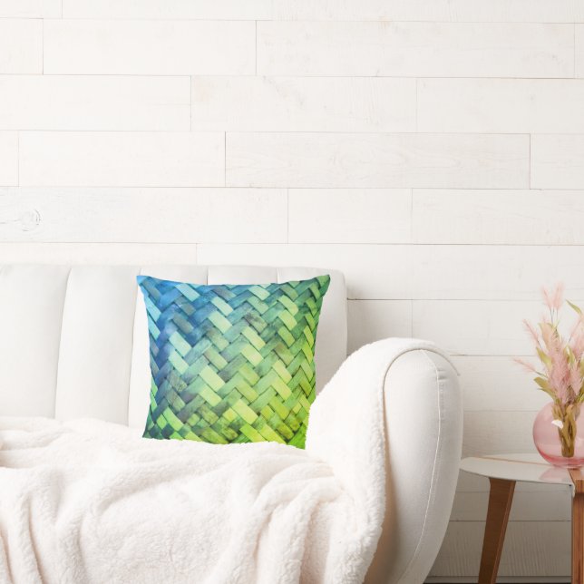 Weaved Harmony Throw Cushion (Couch)