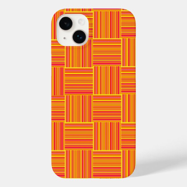 Weaved Stripe Case-Mate iPhone Case (Back)