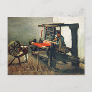 Weaver Facing Left - Vincent Van Gogh Postcard
