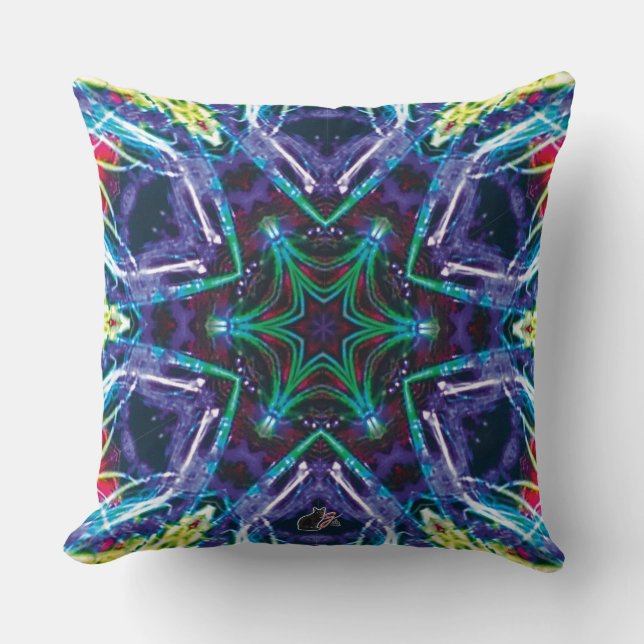 Weaver Kaleidoscope Pillow (Front)