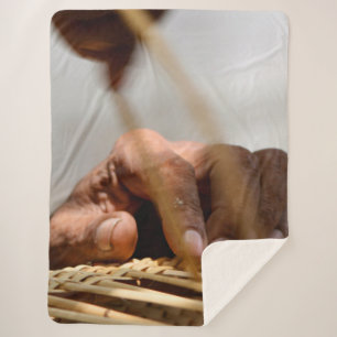 Weaver's Hand Sherpa Blanket