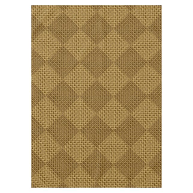 WEAVING ART VINTAGE WOVEN STYLE  TABLECLOTH (Front)