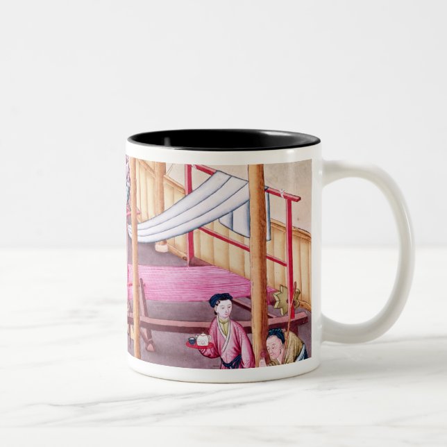 Weaving Two-Tone Coffee Mug (Right)