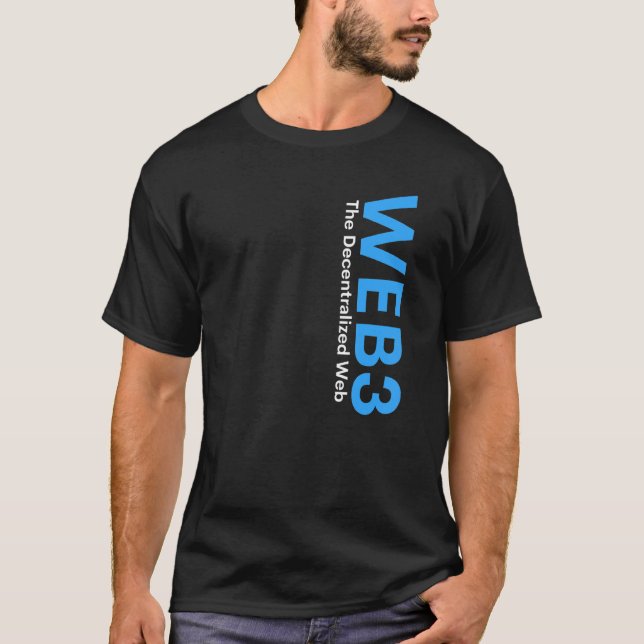 Web3 Crypto Blockchain Nft Internet3 0 Defi Metave T-Shirt (Front)