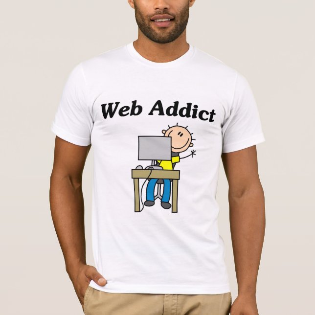 Web Addict Tshirts and Gifts (Front)