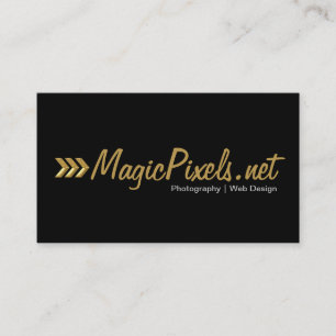 Web Designer Photographer Business Card