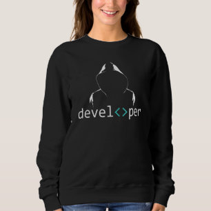 Web Developer Coding Full Stack Programmer Nerd De Sweatshirt