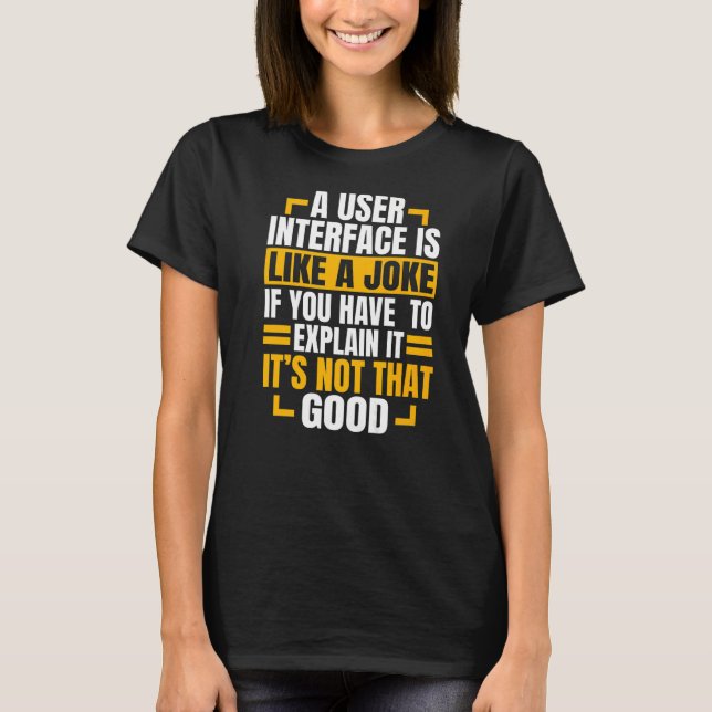 Web Developer Software Website Programmer Coder Co T-Shirt (Front)