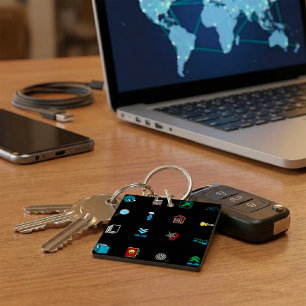 Web Icons Keychain
