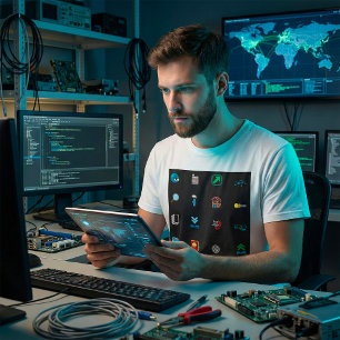 Web Icons Mens T-Shirt