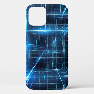 Web network light points of light iPhone 12 case