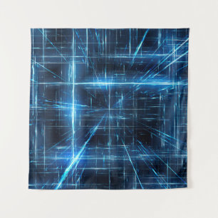 Web network light points of light tapestry