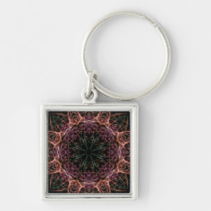 Web of Colour Kaleidoscope Keychain