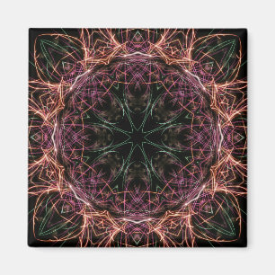 Web of Colour Kaleidoscope Magnet