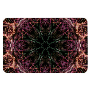 Web of Colour Kaleidoscope Premium Flexi Magnet