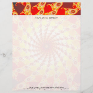 Web Of Fire Letterhead Design