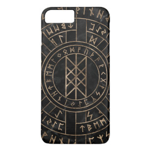 Web of Wyrd The Matrix of Fate- Marble and gold Case-Mate iPhone Case