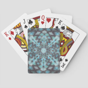 Web Tie Dye Bicycle Playing Cards