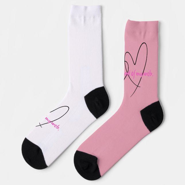 Web Within – Art of Hidden Strength Socks (Left)