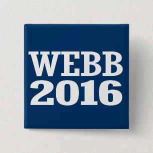 WEBB 2016 15 CM SQUARE BADGE