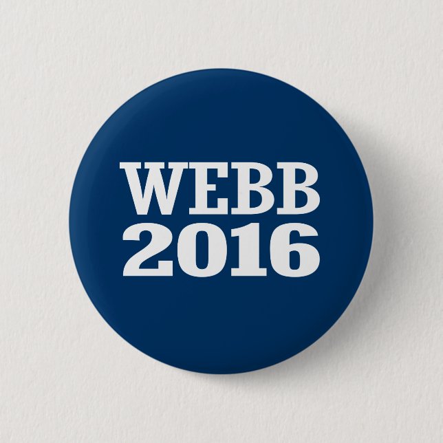 WEBB 2016 6 CM ROUND BADGE (Front)