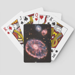 Webb Cartwheel Galaxy: NASA Space Telescope Playing Cards