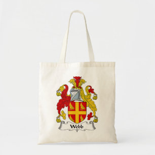 Webb Coat of Arms  Family Crest  Tote Bag