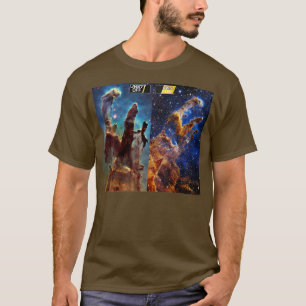 Webb Space elescope Pillars of Creation Images Com T-Shirt