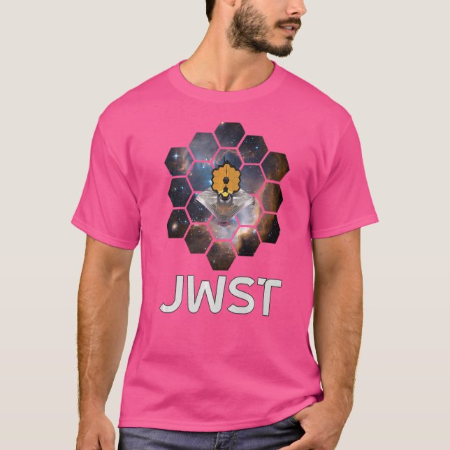 WEBB Space Telescope in Nebula UNFOLDING THE UNIVE T-Shirt (Front)